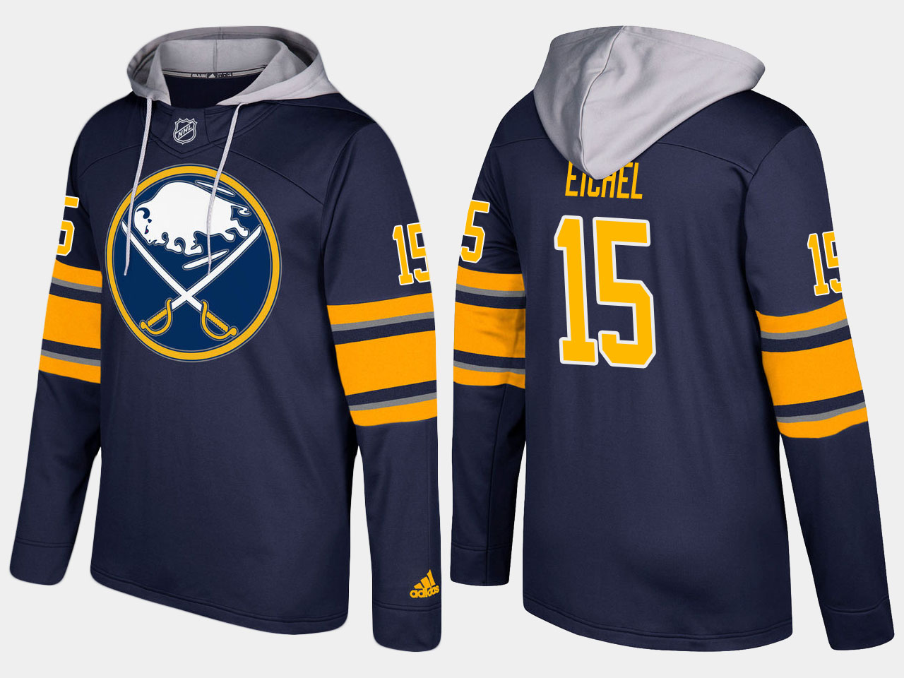 NHL Men Buffalo sabres #15 jack eichel blue hoodie